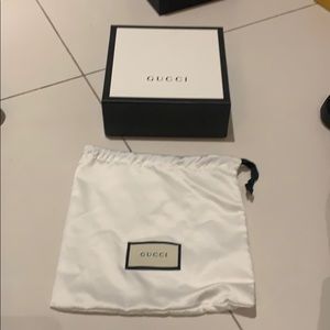 Gucci box and bag BELT NOT INCLUDED
